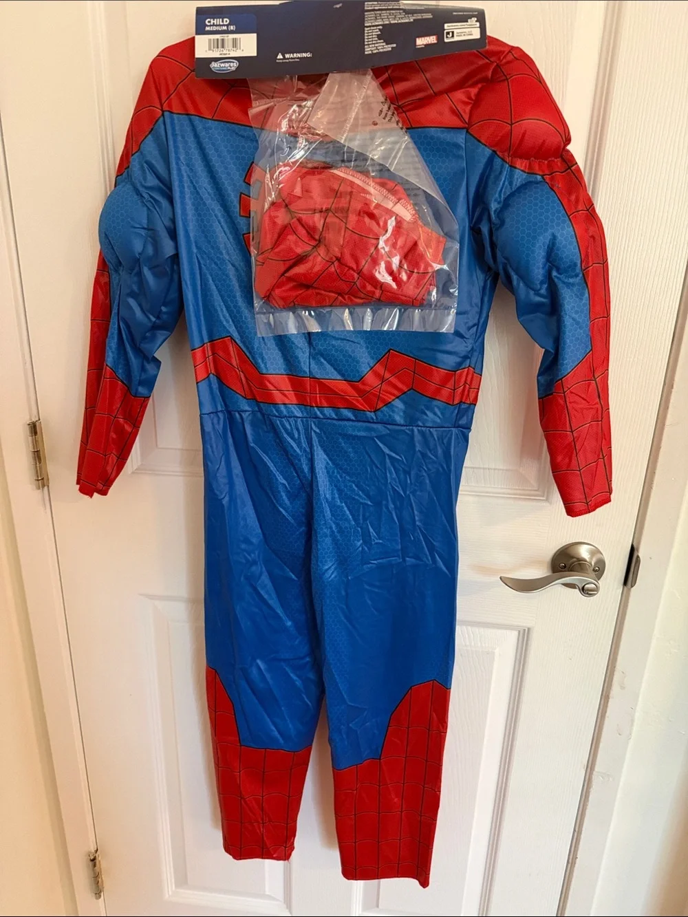 Marvel Spider-Man Classic Red and Blue Superhero Jumpsuit